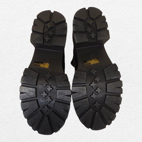 NWOT Madden Girl Women’s Black Thrash Pull On Chelsea Boots - 7.5 - Picture 6 of 12